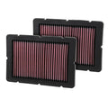 K&N Engineering air filter installed view