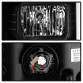 SPYDER headlights close-up
