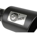 aFe exhaust installed view