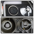 SPYDER headlights close-up