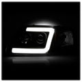 SPYDER headlights close-up