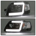 SPYDER headlights installed view