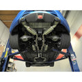 Injen cat-back exhaust close-up