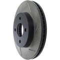 Stoptech auto part close-up