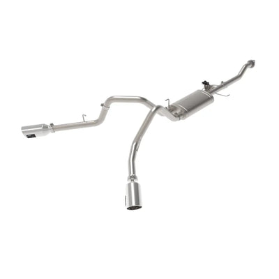 aFe polished cat-back exhaust