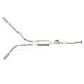 aFe cat-back exhaust detail
