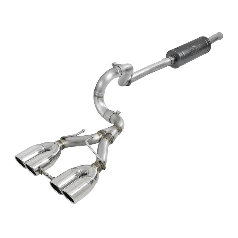 aFe polished exhaust