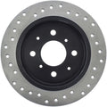 Stoptech auto part close-up