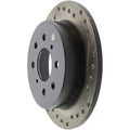 Stoptech auto part installed view