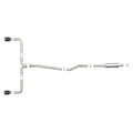 aFe cat-back exhaust installed view