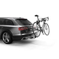 Thule roof rack installed view