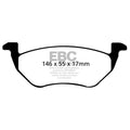 EBC auto part installed view