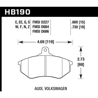 Hawk Performance auto part