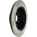 Stoptech auto part close-up