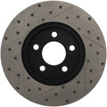 Stoptech auto part installed view