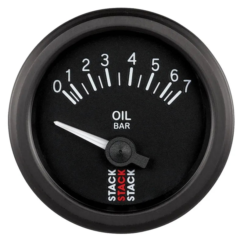 AutoMeter black gauge
