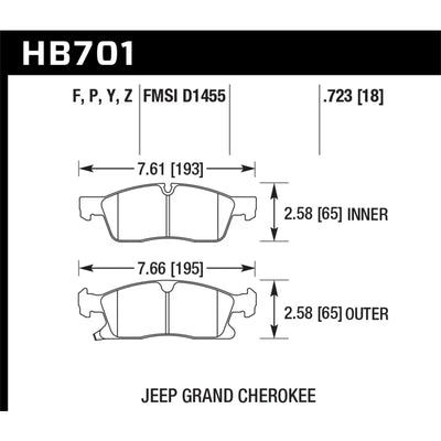 Hawk Performance auto part