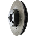 Stoptech auto part close-up
