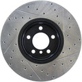 Stoptech auto part installed view