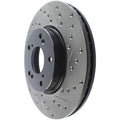 Stoptech auto part installed view