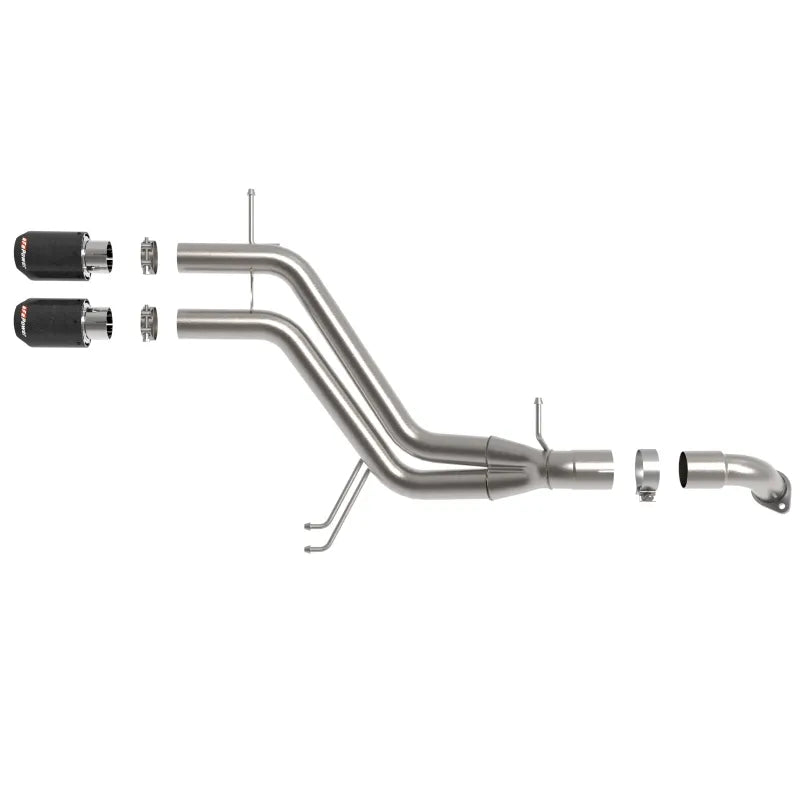 aFe carbon axle-back exhaust