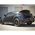 aFe axle-back exhaust close-up