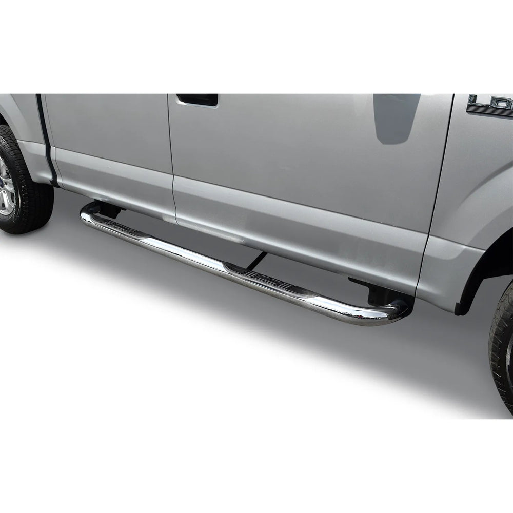 Go Rhino polished side steps