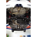 Injen cat-back exhaust close-up