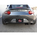 aFe axle-back exhaust close-up