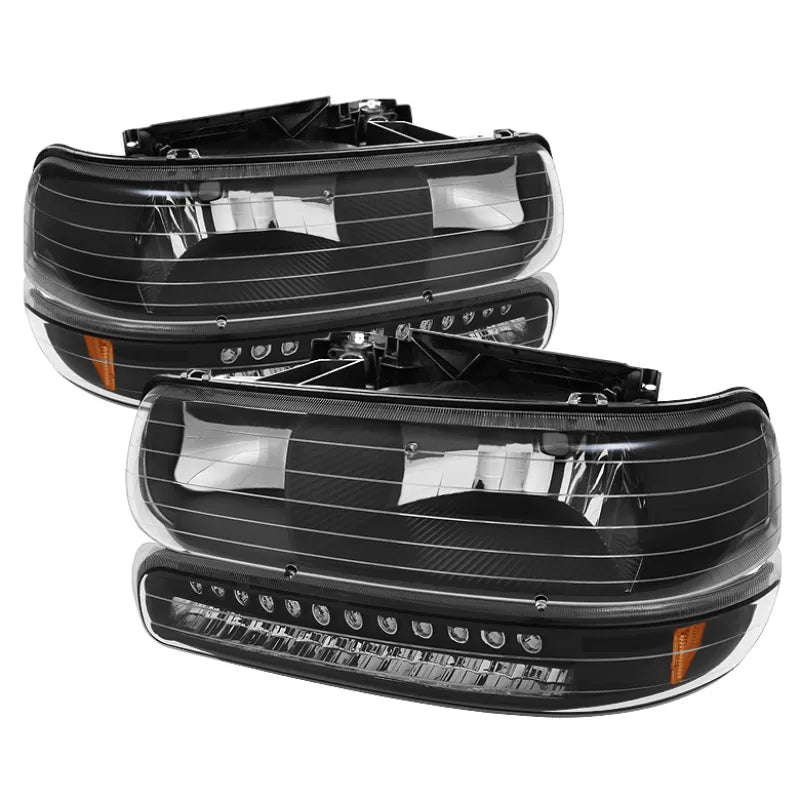 SPYDER black headlights