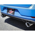 aFe cat-back exhaust close-up