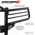 Westin auto part installed view