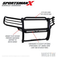 Westin black auto part