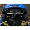 aFe cat-back exhaust installed view