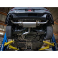 aFe cat-back exhaust detail