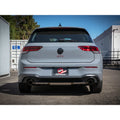 aFe cat-back exhaust installed view