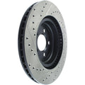 Stoptech auto part close-up
