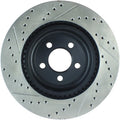 Stoptech auto part installed view