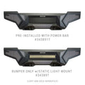 Go Rhino light bar installed view