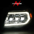 ANZO headlights detail