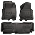 Husky Liners floor liners installed view