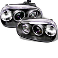 SPYDER black headlights