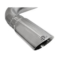 aFe cat-back exhaust installed view