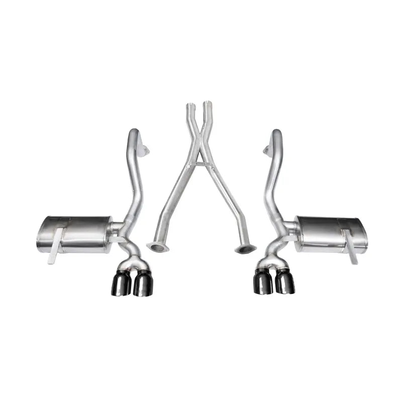 CORSA Performance black cat-back exhaust