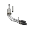 aFe cat-back exhaust installed view