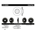 Stoptech auto part installed view