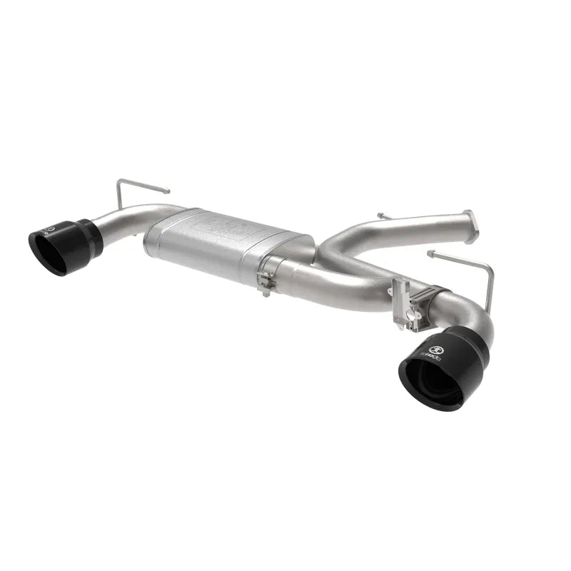 aFe black axle-back exhaust