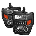 SPYDER black headlights