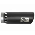 aFe cat-back exhaust close-up
