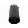 aFe cat-back exhaust installed view